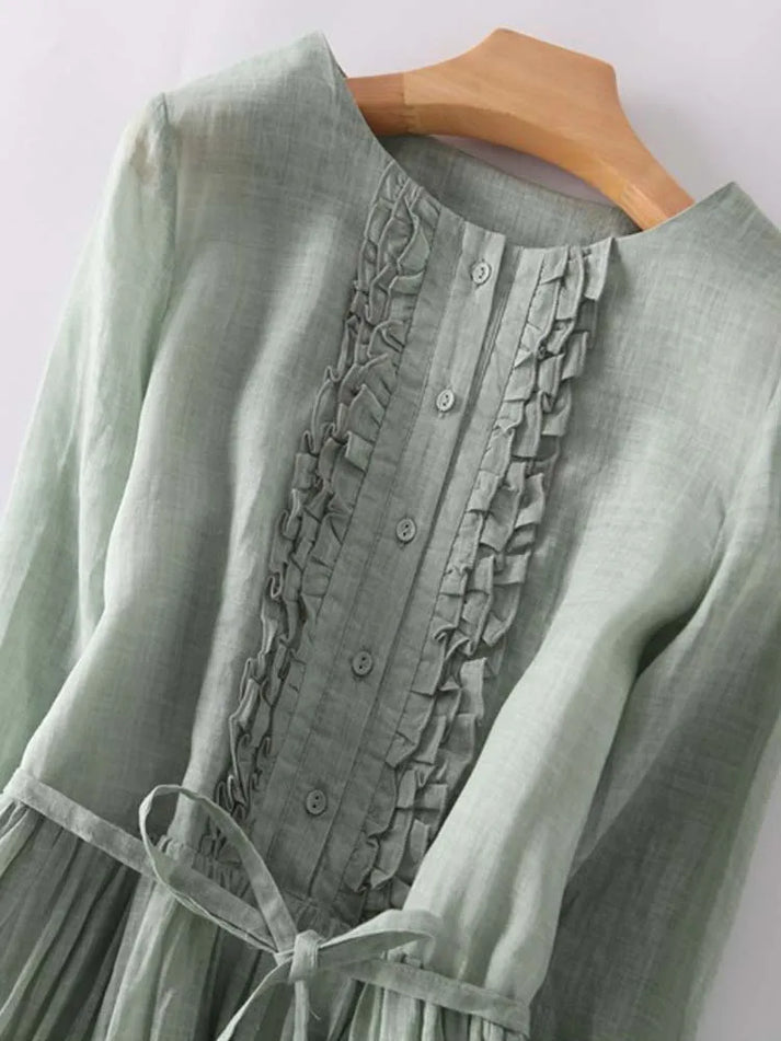 Navrel –  ELEGANTES SOMMERKLEID: MÜHELOS CHIC