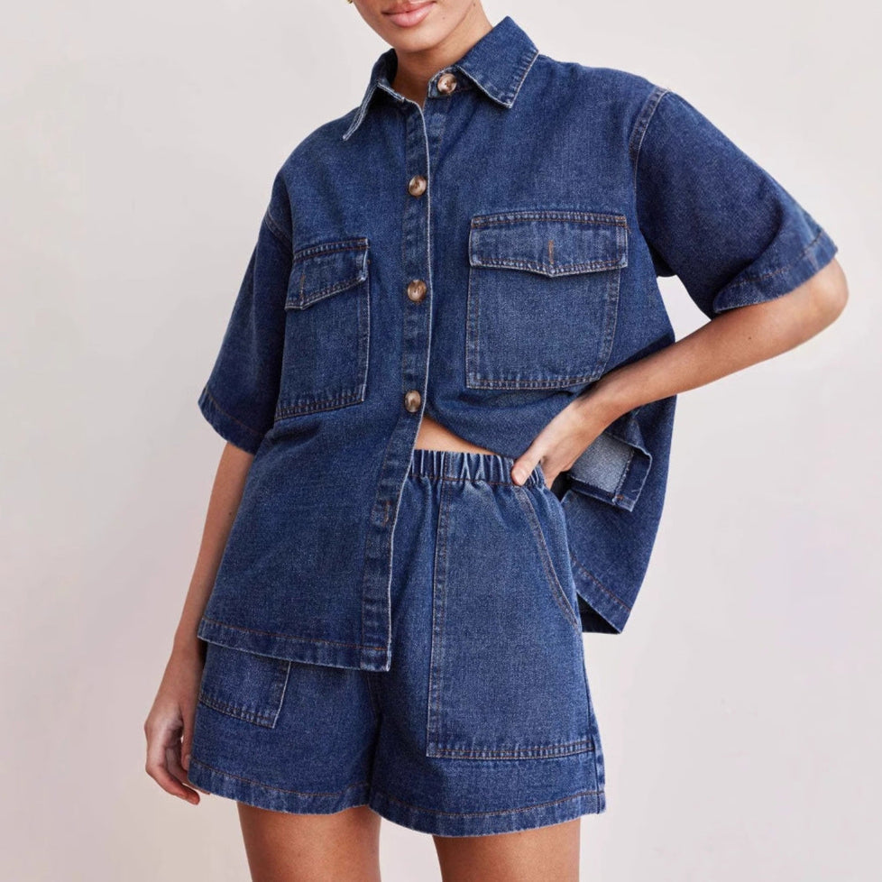 Lässiges Damen Jeans-Set