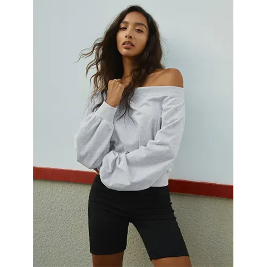 Leila® | Ärmelloses Sweatshirt für heiße Frauen