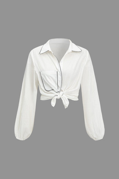 Lina | Elegantes Zweiteiler-Set mit Kontrastdetails