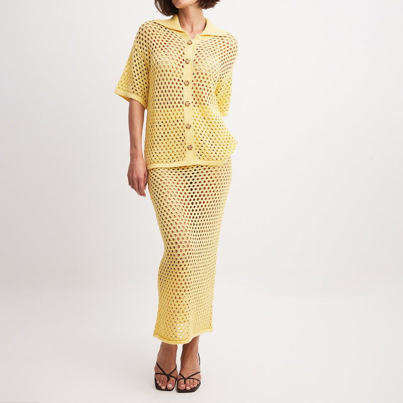 Gestricktes Damen Set 2-teilig