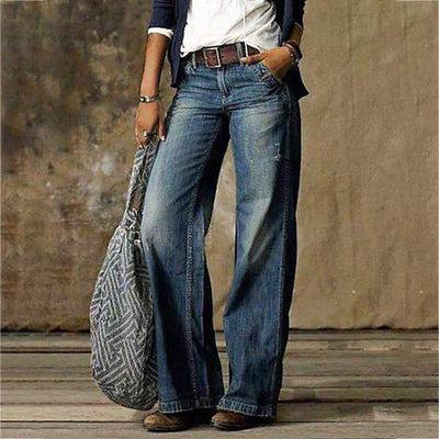 Lina retro wide leg jeans