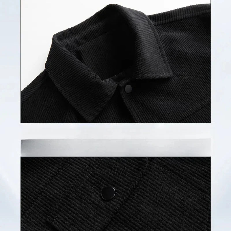 Klassische Herren Cordjacke