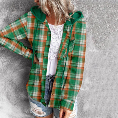 Matilde® | Kapuzenjacke mit Karomuster