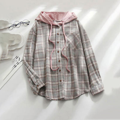 Matilde® | Kapuzenjacke mit Karomuster