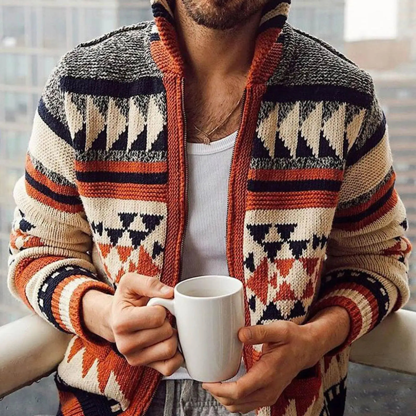 Jonas – Retro-Strickpullover für Herren mit zeitlosem Charme