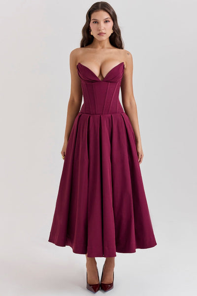 Hanne | Elegantes Midi-Kleid
