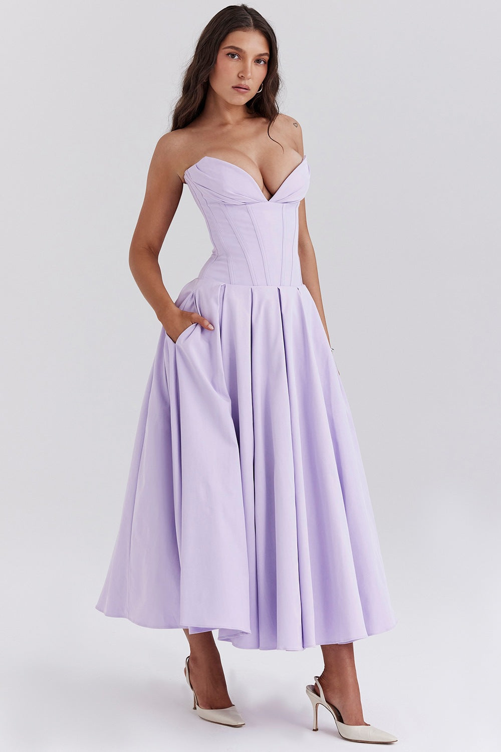 Hanne | Elegantes Midi-Kleid