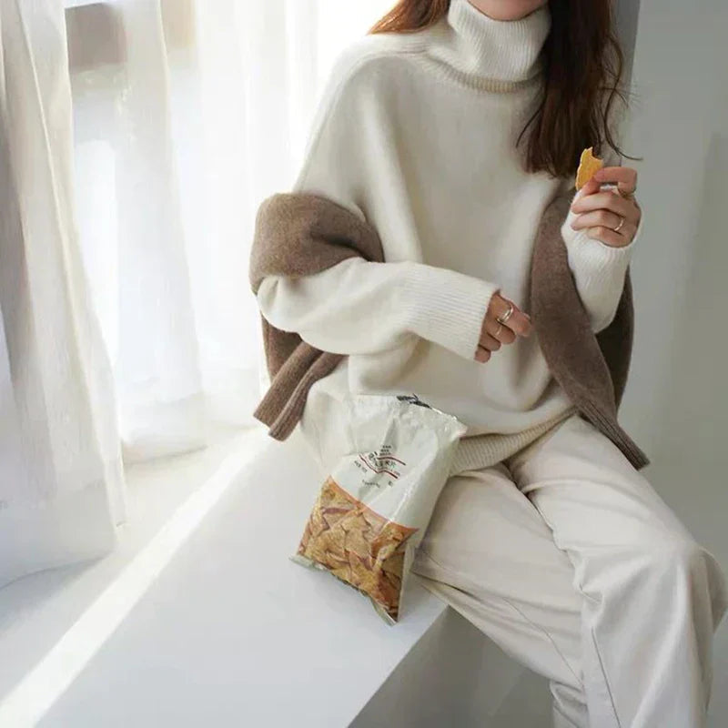 Vania® | Pullover mit weichem Rollkragen