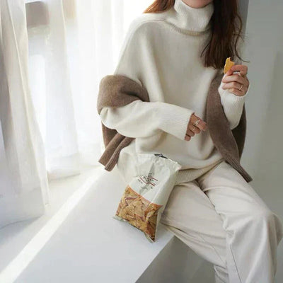 Vania® | Pullover mit weichem Rollkragen