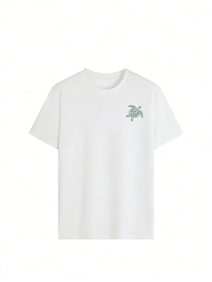 Hedwig – Grafikprint Damen T-Shirt Kirschmotiv Locker Und Modisch