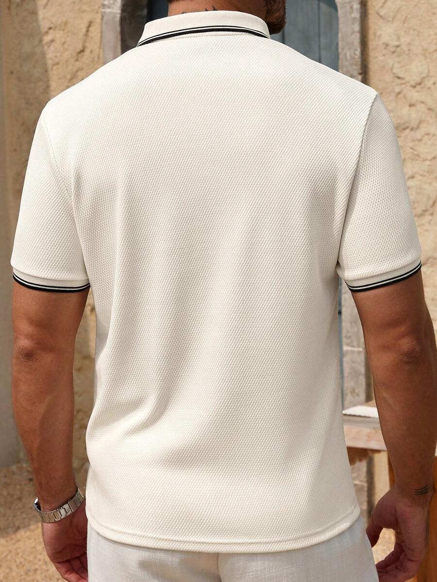 Helge – Polo Shirt Herren Kurzarm Sommer Lässig Und Modisch