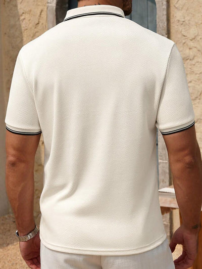 Helge – Polo Shirt Herren Kurzarm Sommer Lässig Und Modisch