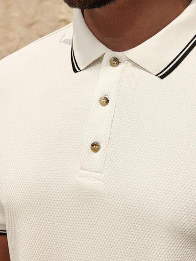 Helge – Polo Shirt Herren Kurzarm Sommer Lässig Und Modisch