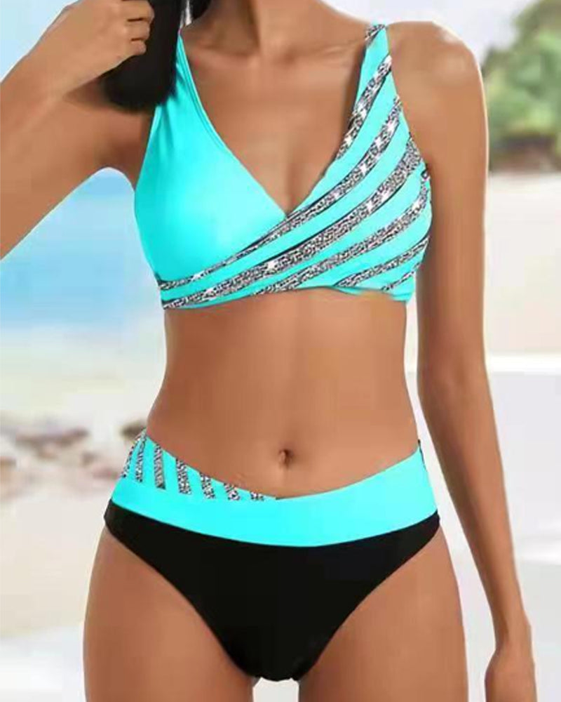Mona - Hete Bikini mit Print
