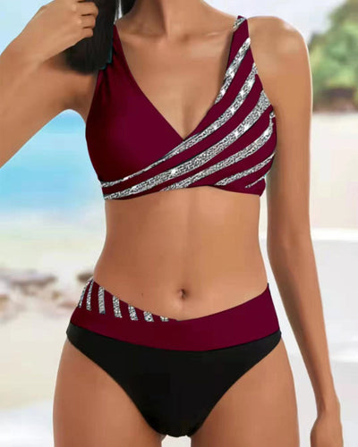 Mona - Hete Bikini mit Print