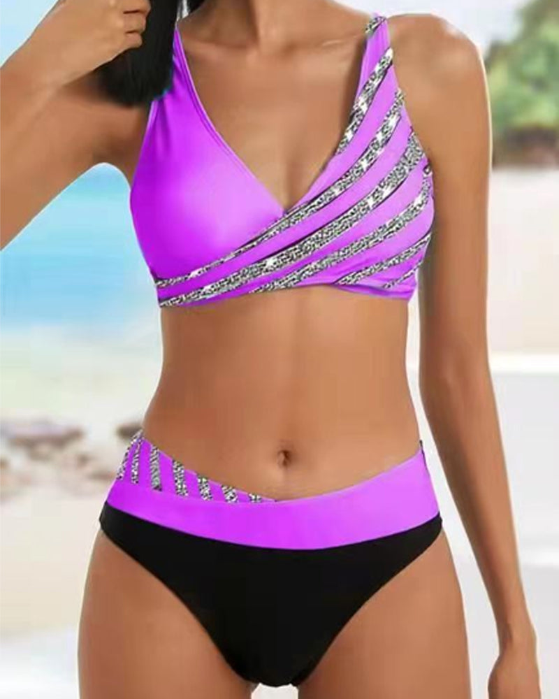 Mona - Hete Bikini mit Print
