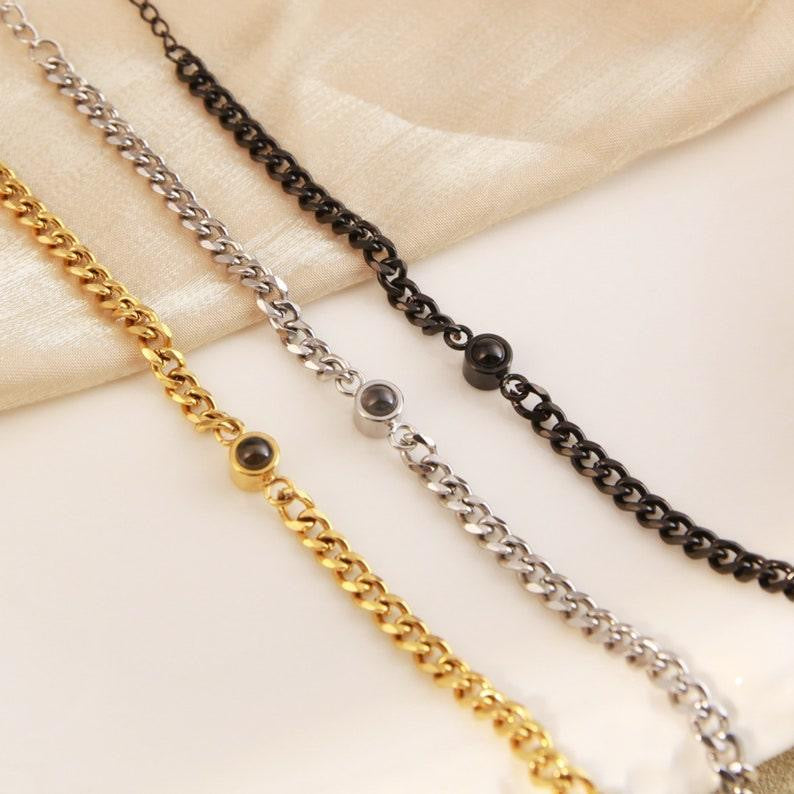 Erinnerungsarmband Handgefertigt mit eigenem Bild