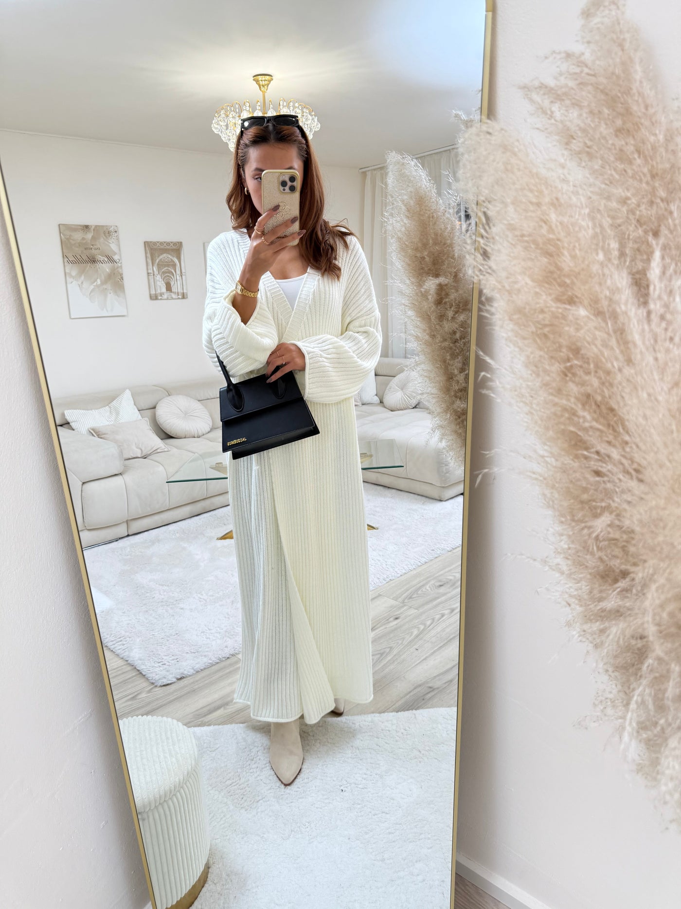 Strickkleid in Wickeloptik