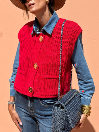 Anna | Schickes Hemd mit Herzmuster