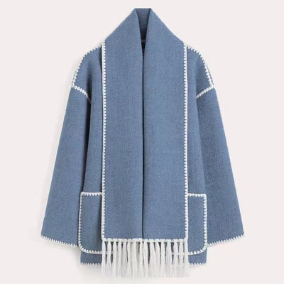 Viona | Bequeme Wollumhangjacke