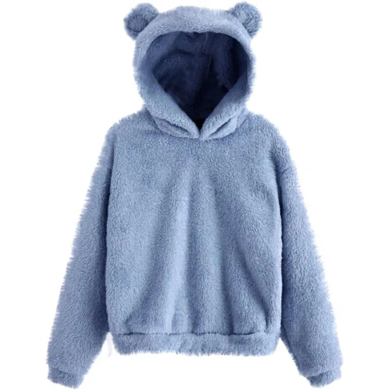 Chloe® | Stylischer Herbst-Fat Bear-Hoodie für Damen