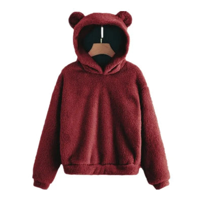 Chloe® | Stylischer Herbst-Fat Bear-Hoodie für Damen