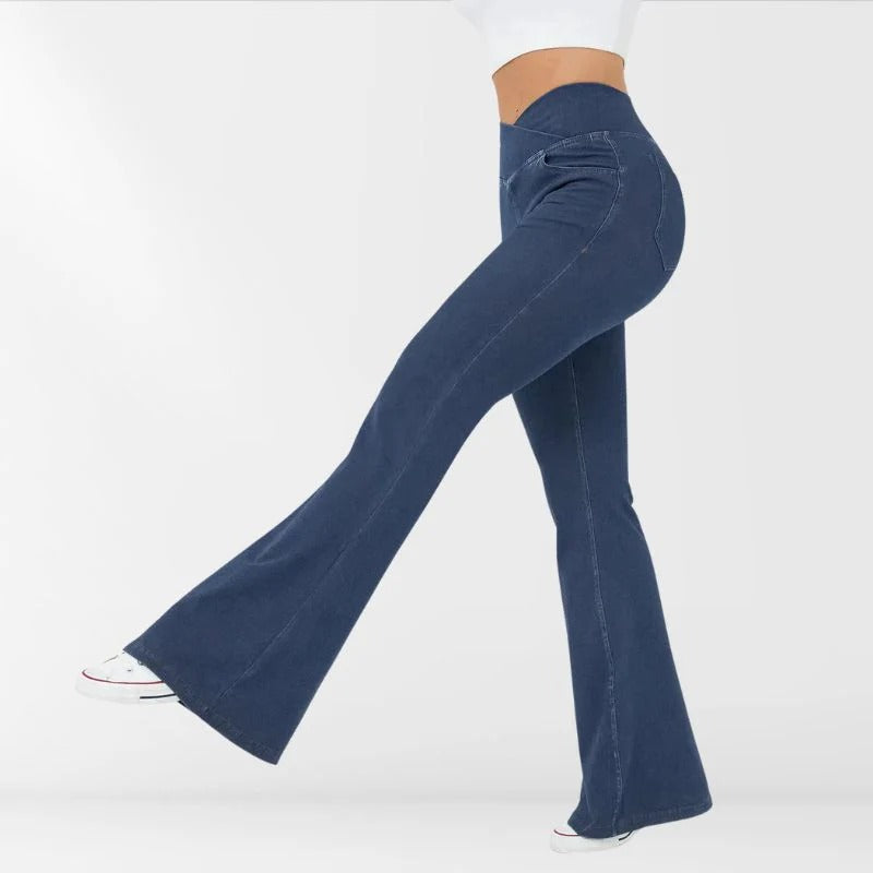 Rosario | Bequeme Schlagjeans mit modernem Twist