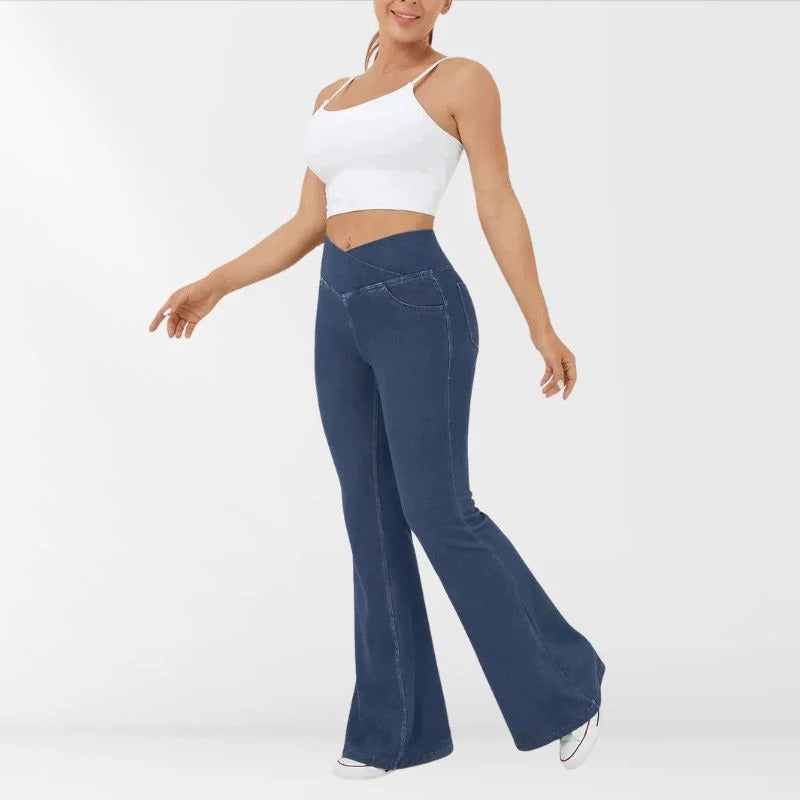 Rosario | Bequeme Schlagjeans mit modernem Twist