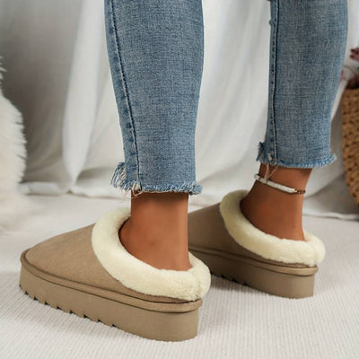 Nancy - Luxus-Wollpantoffeln für Damen