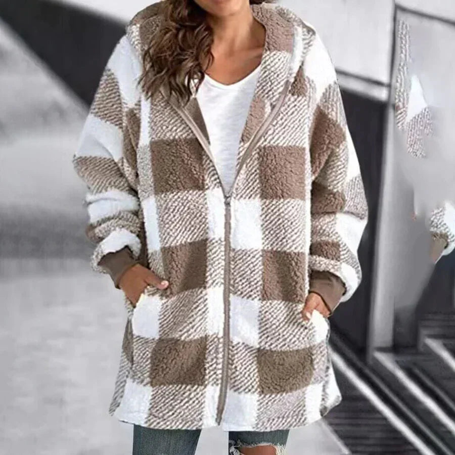 Letitia - luxuriöser, gemütlicher, übergroßer kapuzenpullover