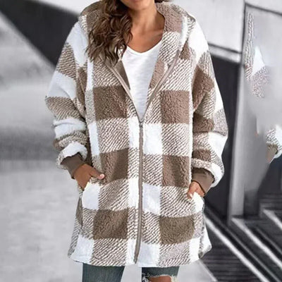 Letitia - luxuriöser, gemütlicher, übergroßer kapuzenpullover
