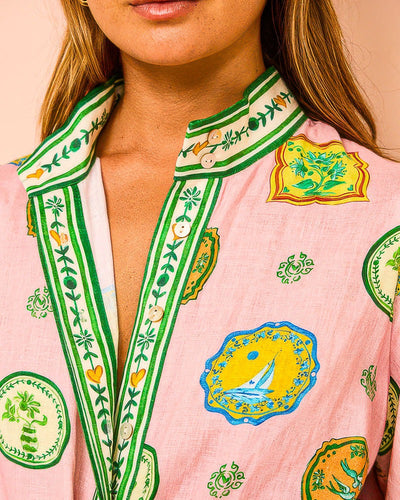 Orla™ - Maxikleid mit Ballonärmeln