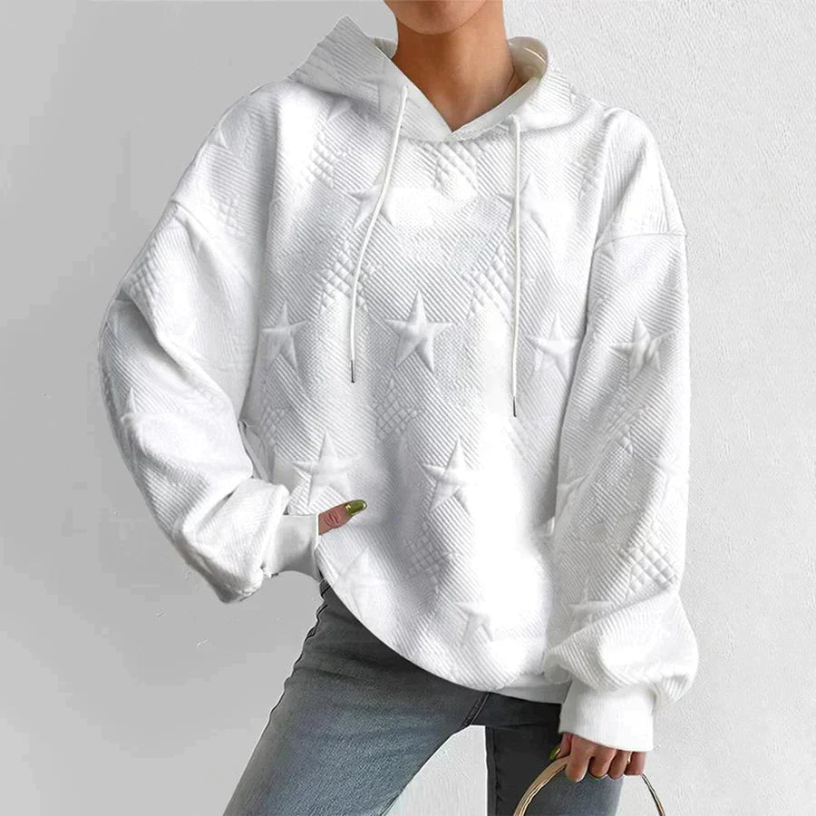 Alice® | Kapuzenpullover mit Sternstruktur