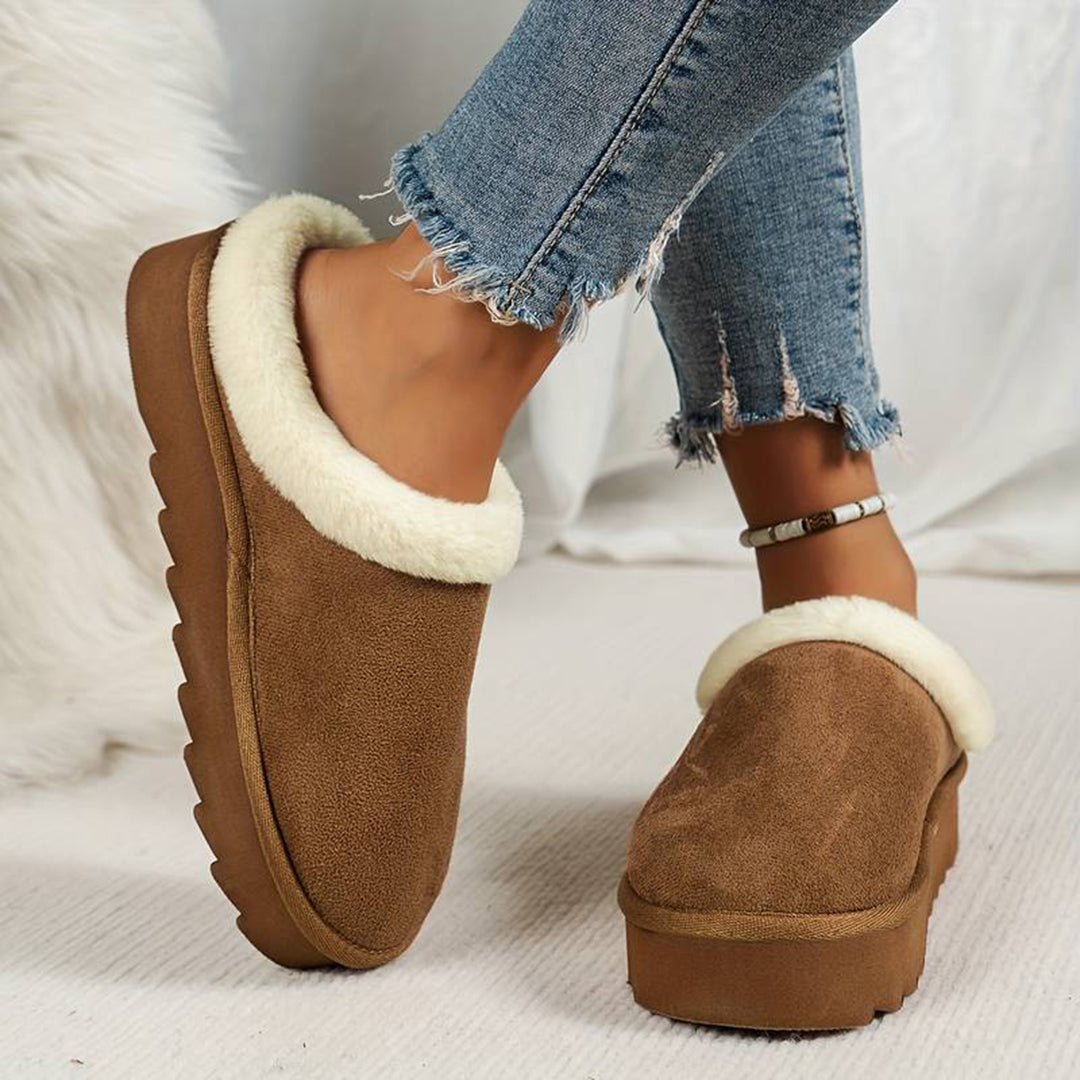 Nancy - Luxus-Wollpantoffeln für Damen