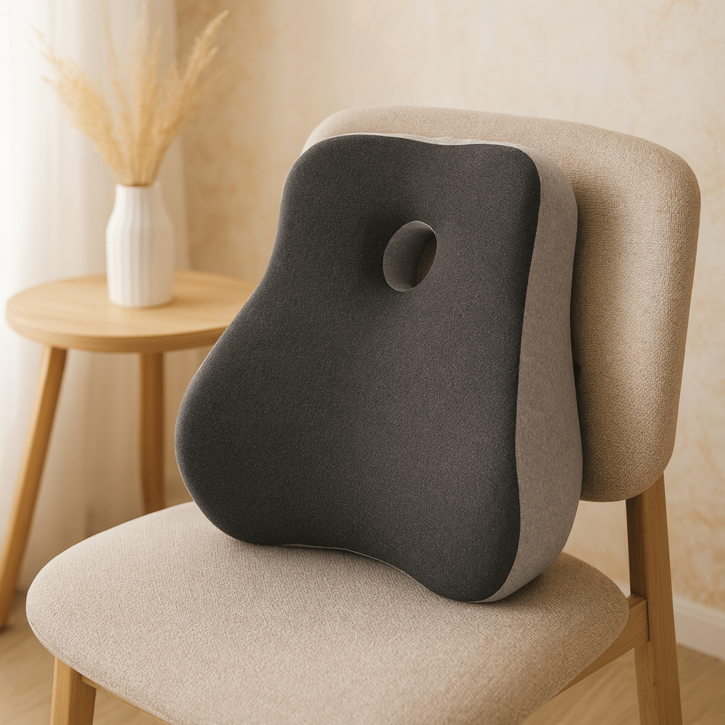 Lumora | Ergonomisches Memory Foam-Lendenstützkissen