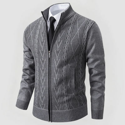 OLIVER - STRICKPULLOVER MIT REISSVERSCHLUSS