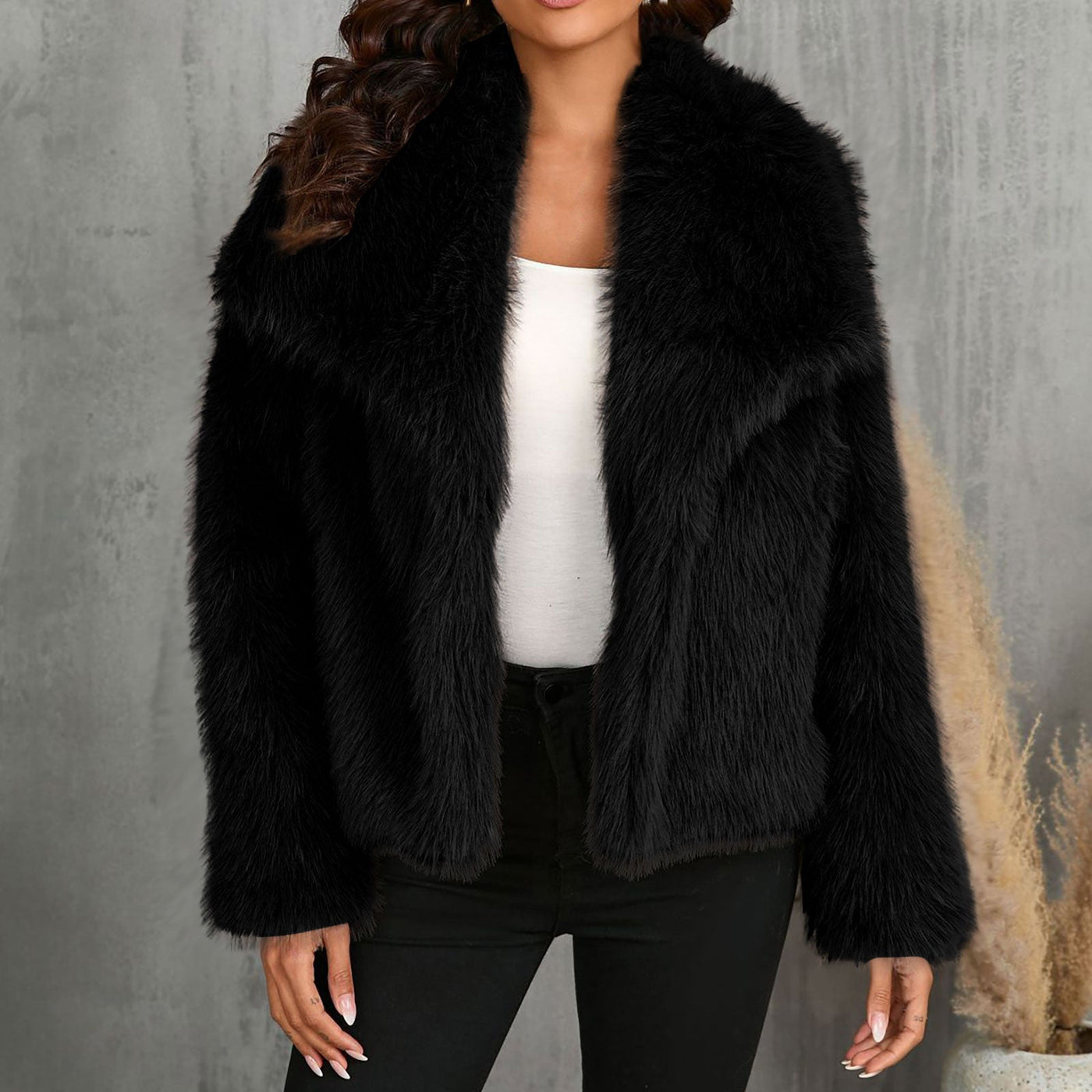 Alba® | Elegante Kunstpelzjacke