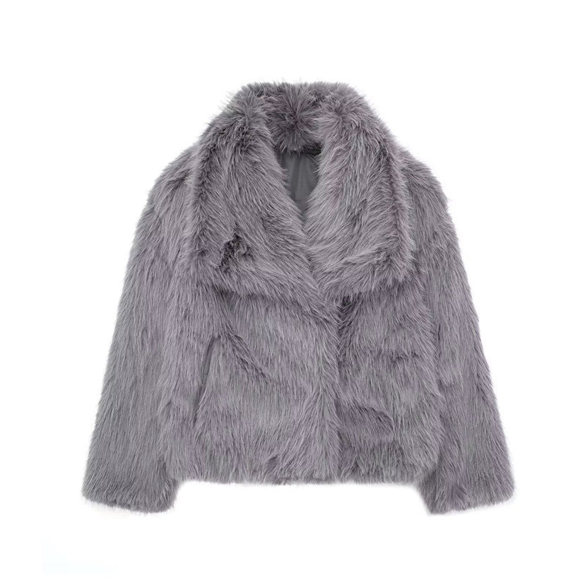 Alba® | Elegante Kunstpelzjacke
