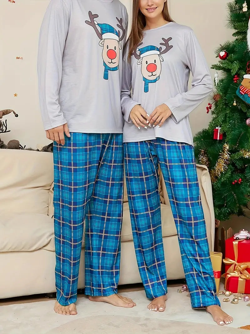 Victoria® | Mit Elch-Print und karierten Heimhosen