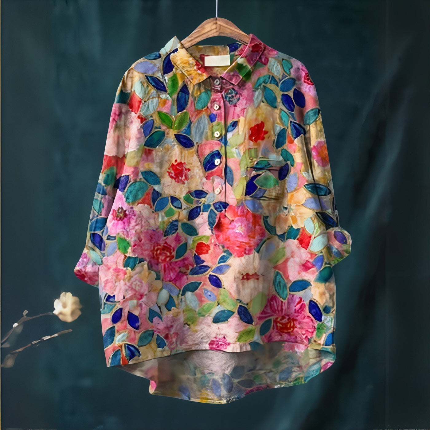 Marlene | Bluse mit romantischem Blumenprint