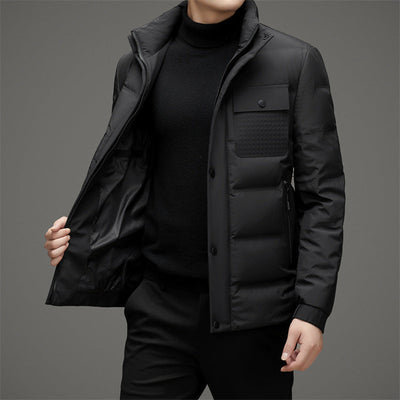 Elegante wattierte Jacke für Herren