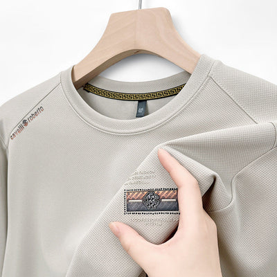 Herren Sweatshirt mit innovativer Struktur und atmungsaktiven Eigenschaften Aliams