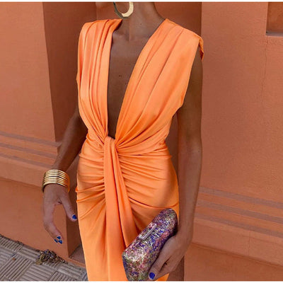 Crocetta  | Elegantes schulterfreies Kleid