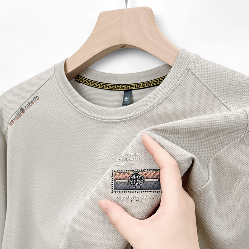 Herren Sweatshirt mit innovativer Struktur und atmungsaktiven Eigenschaften Aliams