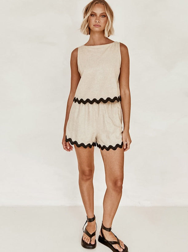 Odelia | Lässiges Tank-Top & Shorts-Set