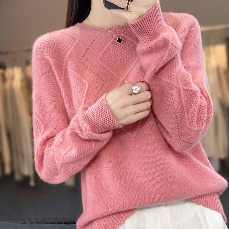 Schicker Pullover mit Rautenmuster für Damen