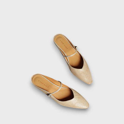 Ornella – Elegante Mules mit Riemchen
