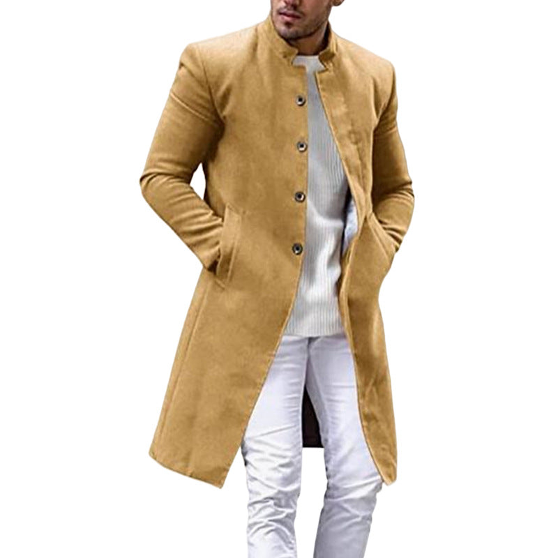 Herren eleganter Wool Trenchcoat Aliams 1760892632