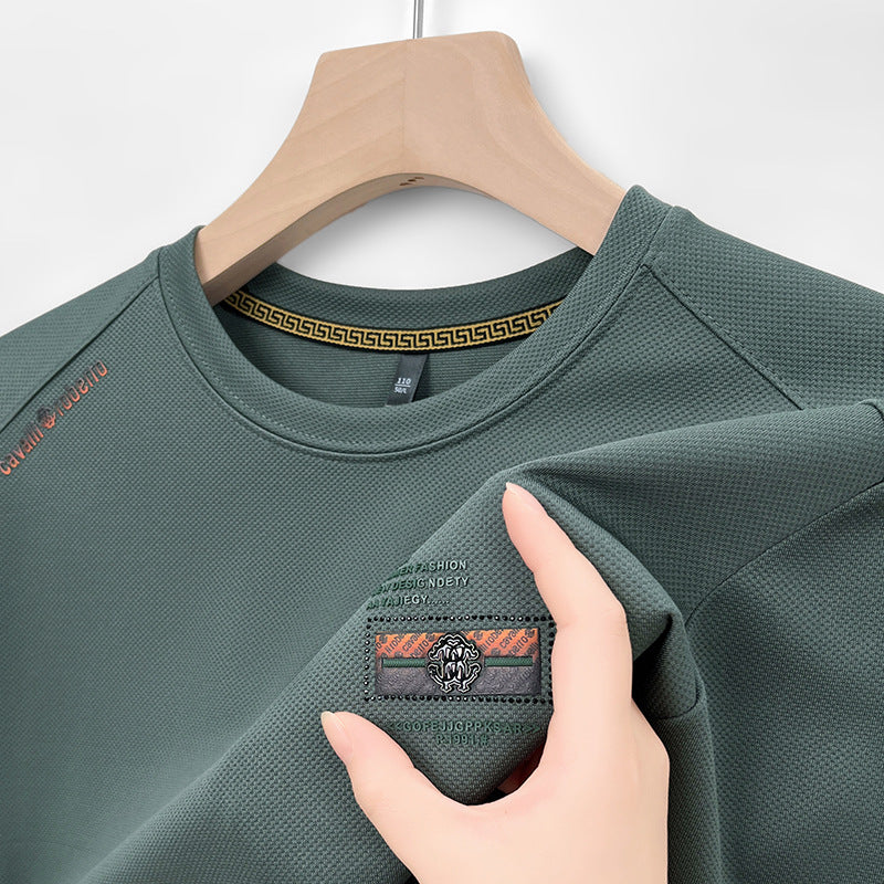 Herren Sweatshirt mit innovativer Struktur und atmungsaktiven Eigenschaften Aliams